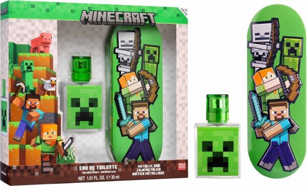 Dárkový set Minecraft EDT 30 ml + metalický box - Trigo