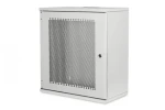 DIGITUS SOHO 12U šedá 595x540x400 mm / Nástěnný rozvaděč / 19" / neskládaný / uzamykatelný (DN-19-12U-S-PD)