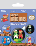 Sada odznaků Super Mario Bross - EPEE
