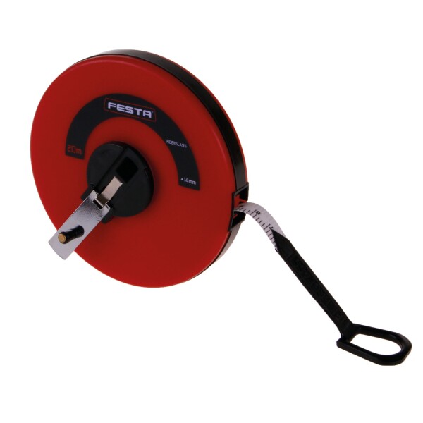 FESTA 12120 Pásmo měřicí sklolaminátové, 20m×13mm