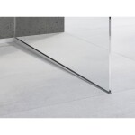 MEXEN - Line-B spádová lišta pro sklo 180 cm pravá, nerez 181004180R