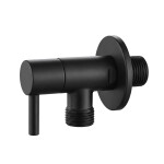 REA - Rohový ventil 1/2" x 3/8" Black REA-12002