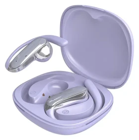 Dudao U17Z fialová / Bezdrátová sluchátka / OWS s úchyty za ucho / Bluetooth 5.3