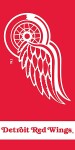 TipTrade Plážová osuška Detroit Red Wings NHL II. jakost