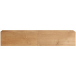 CERANO - Koupelnová skříňka pod nástěnné umyvadlo/doplňková Noira - dub medový - 120x28x43 CER-8050BD7608