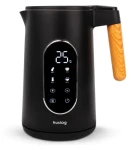 Huslog HUS1049 černá / Rychlovarná konvice / 2200 W / 1,7 l / dotykový displej / CoolTouch / nerez (OWN000125)