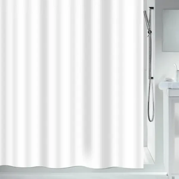 Spirella SECURITAS sprchový závěs 180 x 200 cm bílý / polyester (7610583191441)