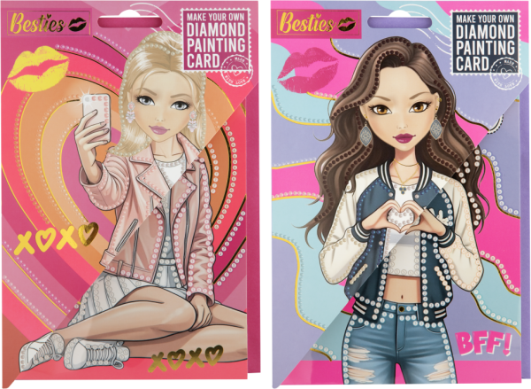 Diamantové malování - Přáníčka Besties - Craft Creative