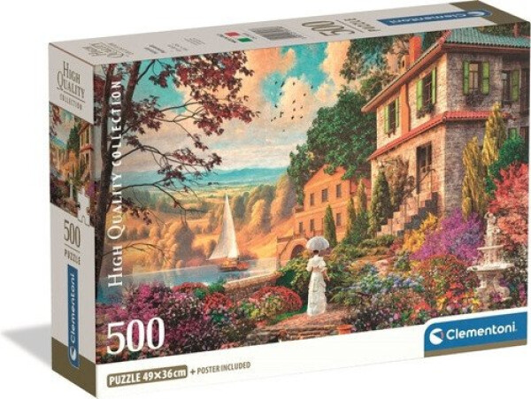Puzzle Viktoriánská promenáda 500 dílků