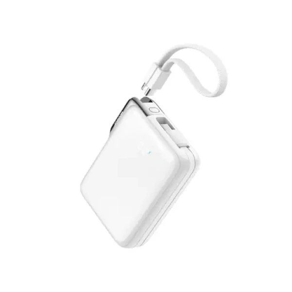 Joyroom JR-PBF27 Pro bílá / Powerbanka / 10000mAh / 30W / 1x USB-C / 1x Lightning + 1x USB-C kabel (6956116762254)