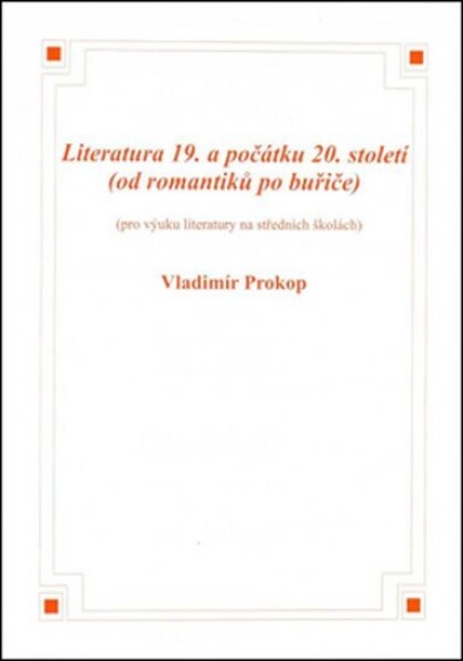 Literatura 19. počátku 20. století