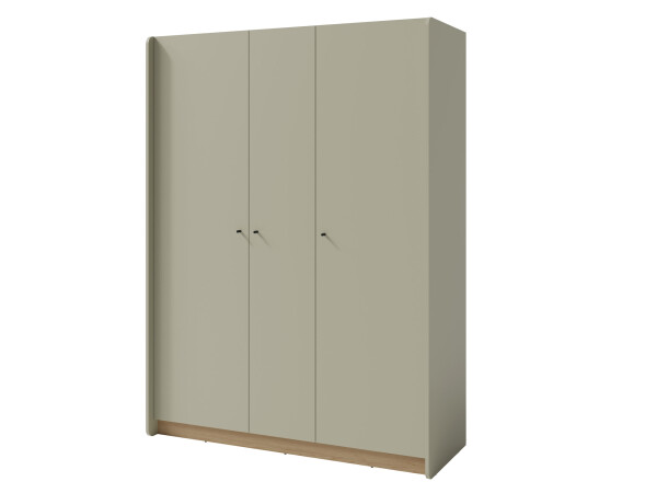 Šatní skříň Alessio AE1 Barva korpusu + barva dveří: Eukaliptus / Dub Baltic Dune