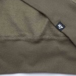 47 Brand Pánská mikina Atlanta Braves MLB Backer Burnside Hoodie Sandalwood Velikost: M