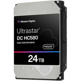 WD Ultrastar DC HC580 24TB / HDD / 3.5" SATA III / 7 200 RPM / 512MB cache / 5y (0F62796)