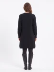 HOSH Dámské úpletové šaty Rona černé Velikost: XL/XXL