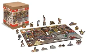 WOODEN CITY Dřevěné puzzle V hračkářství 2v1