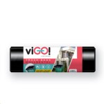 Pytle na odpad 240l LDPE 116 x 150 cm /10 role VIGO silné DeLuxe karton 8 rolí