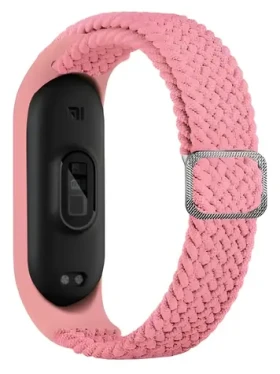 Beline Textile růžová / Pásek pro Xiaomi Mi Band 3/4 / textilní