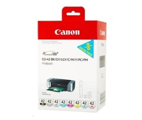 Canon CARTRIDGE CLI-42 BK/GY/LGY/C/PC/M/PM/Y MULTI-PACK 8ks pro PIXMA PRO-100, PRO-100S EDF_413202