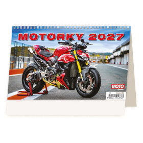 Kalendář stolní 2027- Motorky ČR/SR