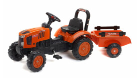 Traktor Kubota M7171 s valníkem oranžový - Alltoys Falk
