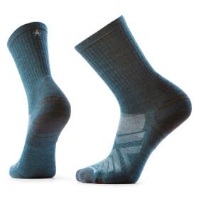 Unisex merino turistické ponožky SMARTWOOL Hike Targeted Cushion Crew Socks, Twilight Blue velikost: 38-41 (M)