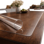 Panta Plast transparentní silná podložka na stůl 648 x 509 mm
