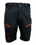 Pánské cyklokraťasy HAVEN NAVAHO SLIMFIT black/red