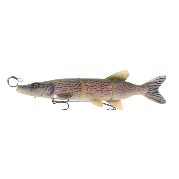 Savage Gear Gumová nástraha 3D Line Thru Pike SS White Pike - 25cm 105g,Savage Gear Gumová nástraha 3D Line Thru Pike SS White Pike - 25cm 105g