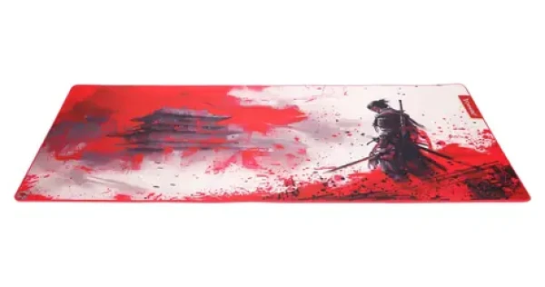 Marvo MONKA ZOWA XL červeno-bílá / Herní podložka pod myš / 900 x 400 x 3,5 mm (G63)
