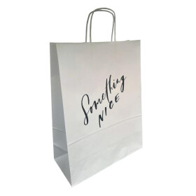 Be Nice Dárková taška - Something Nice bílá