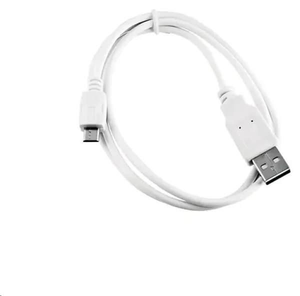 C-TECH Micro USB kabel 1 m bílá / USB 2.0 A (M) - Micro USB B (M) (CB-USB2M-10W)