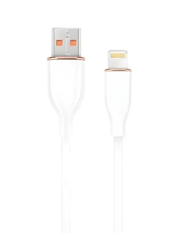 OEM bílý kabel USB-A - Lightning 8-pin / Nabíjecí a datový kabel / USB-A (M) - 8-pin (M) (CC-USB2S-AM8PM-1.5M-W)