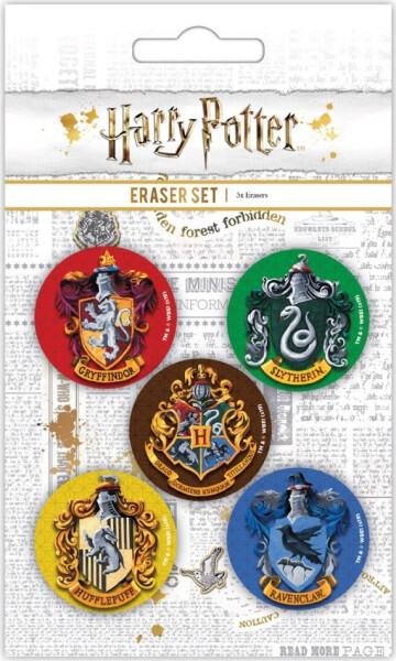 Harry Potter Set gum 5 kusů Bradavice - EPEE