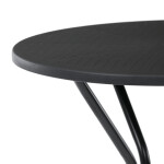 Zahradní stůl 60x60cm, plast, černá, AZT-H1021 BK
