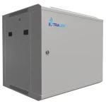 Extralink 19" nástěnný rozvaděč 9U 600x450 šedá / Nástěnný rozvaděč / montovaná / nosnost 55 kg / kovové dveře (EX.13018)