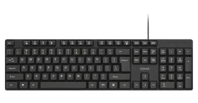 Savio KB-01 černá / Klávesnice / drátová / USB / membránová / US Layout (KB-01)