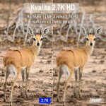 4G kamerová fotopast s 2K rozlišením solárním panelem - H2