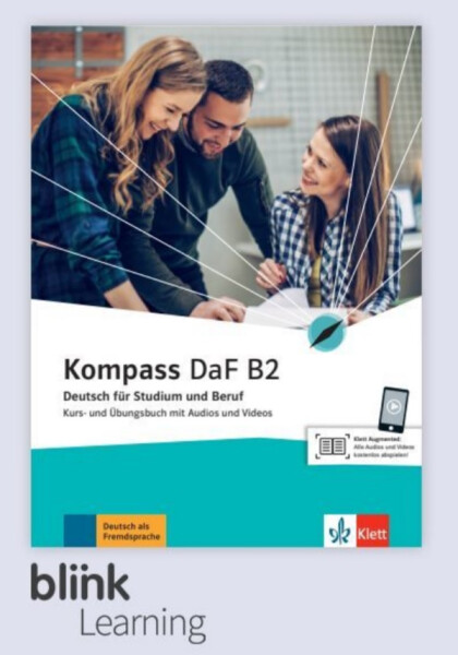 Kompass DaF B2 – Digitale BlinkLearning – Kurs./Übungsbuch – Unterrichtende (3 roky)