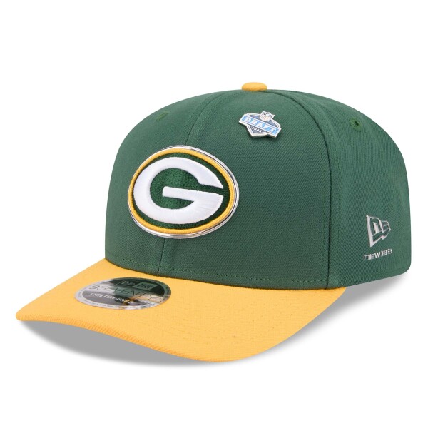 New Era Pánská kšiltovka Green Bay Packers NFL 2026 Draft 9SEVENTY Stretch-Snap