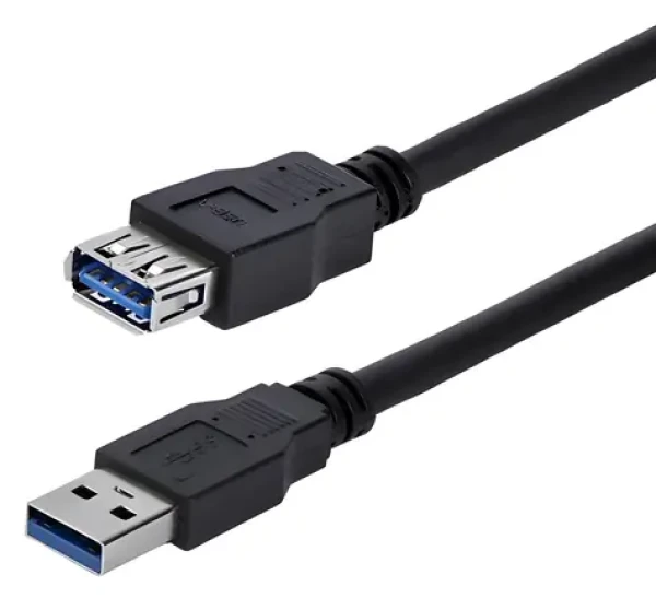 StarTech černá / Prodlužovací kabel USB / USB-A - USB-A / 5 Gbit/s / 1 m (USB3SEXT1MBK)