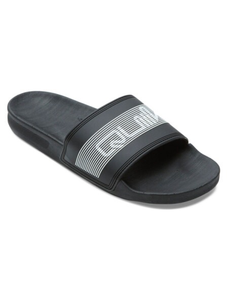 Quiksilver RIVI WORDMARK SLIDE BLACK pantofle pánské