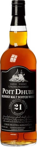 Poit Dhubh Blended Malt Whisky 21y 43% 0,7 l (holá lahev)