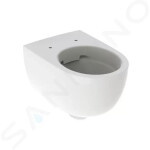 GEBERIT - Selnova Závěsné WC, 530x355 mm, Rimfree, bílá 500.694.01.2