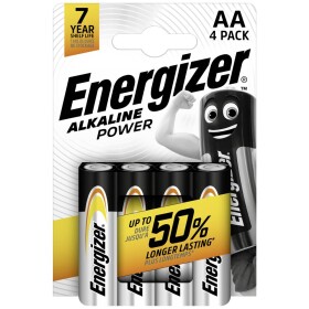 Energizer Power LR06 tužková baterie AA alkalicko-manganová 1.5 V 4 ks - Energizer Alkaline Power AA 4 ks 7638900246599