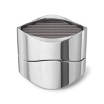 Šperkovnice Umbra WAVY - stříbrná