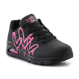 Dámské sportovní boty Dripping In Love W 177980-BKPK Černá s růžovou - Skechers černá s růžovou 36