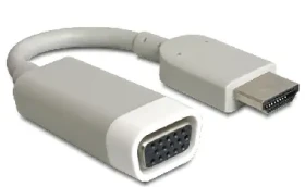 Delock adaptér HDMI A samec na VGA samice / 15cm (65469)