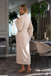 L&L 2558 Celeste dlouhý dámský župan M-2XL ametyst M