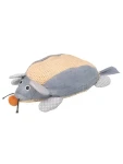 TRIXIE Sisalová myš přírodní/šedá / Hračka pro kočky / Sisal a látka / 30 cm (109105)